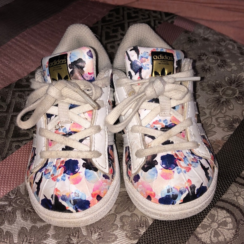 Floral Print Adidas